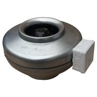   Gren Fox S.A. WK 100 Csőventilátor, rozsdamentes acél ház,  400m3/h, radiális 5 év garancia