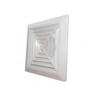 Dospel KKS 100, szellőzőrács, szúnyoghálóval, négyzet