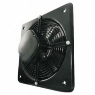   Dospel Woks 200 Faliventilátor, négyszögletes, fekete,  850m3/h, axiális ECO Silver