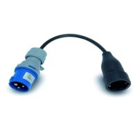   Famatel Ipari-háztartási átalakító kábellel 25cm, 3*1,5mm2, IP40,