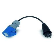   Famatel Háztartási-ipari átalakító kábellel 25cm 3*1,5mm2 IP40