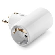 Famatel TDF dugó kettes, porcelánbetétes 16A-250V