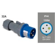 Famatel FAMATEL ipari lengő dugvilla 3P+F 230V 32A IP44