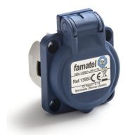 Famatel Beépíthető háztartási dugalj 230V 16A IP54