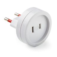 Famatel Háztartási csatlakozó adapter EU-USA 6A-250V