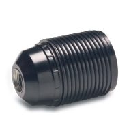 Famatel Műanyag csillárfoglalat E-27 fekete