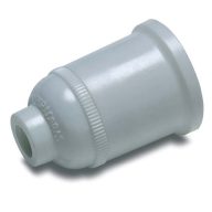 Famatel Műanyag foglalat, M10x1-es menettel E-27 fehér