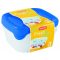 Curver "Fresh & Go"ételtartó szett 3x0.8l