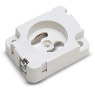 Famatel Gyújtó foglalat, fehér