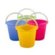 CURVER VÖDÖR 10L Vegyes szinek