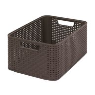   CURVER "STYLE" M MÉRETŰ RATTAN KOSÁR (18L)  Sötétbarna
