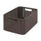 CURVER "STYLE" M MÉRETŰ RATTAN KOSÁR (18L)  Sötétbarna