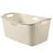 CURVER "STYLE" RATTAN HATÁSÚ RUHÁSKOSÁR  47L Krém