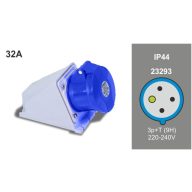   Famatel FAMATEL ipari aljzat felületre szerelhető 3P+F 230V 32A 9h