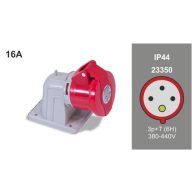   Famatel FAMATEL ipari rögzíthető dugalj / dafr-163 / 3P+F 380V 16A IP44