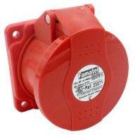   Famatel FAMATEL ipari ráépíthető aljzat/dafb-323/ 3P+F 380V 32A IP44