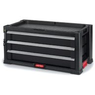   Keter KETER 3 FIÓKOS TÁROLÓ "TOOL CHEST" Fekete/piros