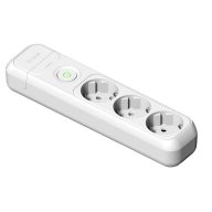   Famatel Földelt szerelhető elosztó hármas kapcsolóval 16A-250V