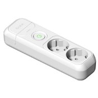   Famatel Földelt szerelhető elosztó kettes kapcsolóval 16A-250V