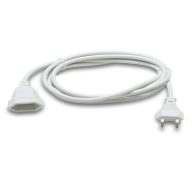 Famatel Szerelt hosszabbító 10A 2x1mm2 3m fehér