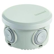 Famatel FK kötődoboz gumi bevezetővel 70x36mm/kerek/IP55