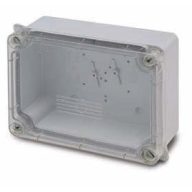   Famatel FK zárt doboz átlátszó tetővel 153x110x63mm IP55