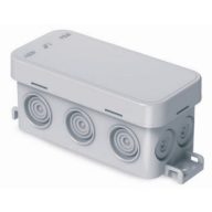 Famatel Kötődoboz 90x43x36mm könnyített oldal IP55