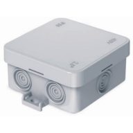 Famatel Kötődoboz 75x75x36mm könnyített oldal IP55