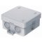 Famatel Kötődoboz 75x75x36mm könnyített oldal IP55