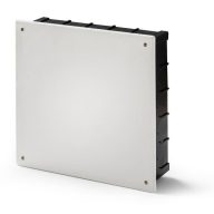   Famatel Elágazódoboz, 255x255x65mm, csavaros fedéllel, IP30