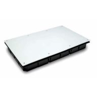   Famatel Elágazódoboz, 517x317x61mm, csavaros fedéllel, IP30