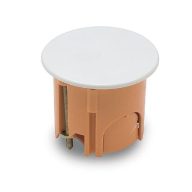 Famatel Gipszkartondoboz + tető, 40x40mm /kerek/