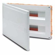   Famatel 38 mod. 2 soros gipszkarton elosztó szekrény teli ajtóval