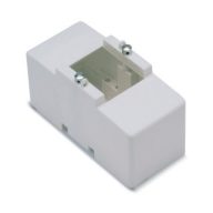   Famatel Falon kívüli műanyag 2 modulos doboz, plombálható