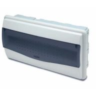   Famatel 18 mod. sülly. elosztószekrény átlátszó ajtóval