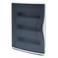   Famatel 36 mod. sülly. elosztószekrény átlátszó ajtóval