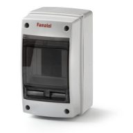 Famatel AcQUA falonkívüli 4 modulos lakáselosztó, IP65