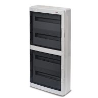   Famatel 18+18+18+18 modulos falon kívűli elosztószekrény, 639x432x160mm, IP65