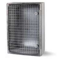   Famatel Műanyag szekrény átlátszó ajtóval+szerelőlap 40x60x20cm IP65