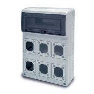   Famatel AcQUA 16 mod. + 6 szerelvényhelyes doboz 506x330x150mm