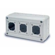 Famatel AcQUA 3 szerelvényhelyes doboz 180x380x130mm