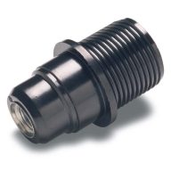 Famatel Műanyag csillárfoglalat E-14 fekete galléros