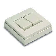 Famatel Csillárkapcsoló, falon kívüli, 10A-230V, krém