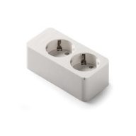   Famatel Földelt szerelhető elosztó kettes 16A-250V (régi 2502)