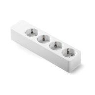   Famatel Földelt szerelhető elosztó négyes /hosszanti/ 16A-250V (régi 2524)