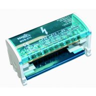 Bemko Elosztóblokk, 125A, 2db sín (11 furat/sín)