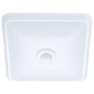   Bemko LED lámpa négyzet 12W IP20 alkony+mozgásérzékelős