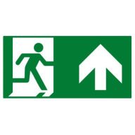   Bemko C91-MLR-PKT-VUR Piktogram vészvilágítóhoz (felfele mutató nyíl)