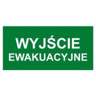   Bemko C91-MLR-PKT-WEW Piktogram vészvilágítóhoz (lengyel felirat)