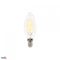 Bemko LED filament izzó gyertya E14 C35 6W 700lm 2700K
